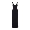 Solace London Nalani Crepe Maxi Dress In Multi