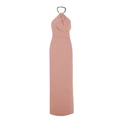 Solace London Women Riva Maxi Dress In Pink