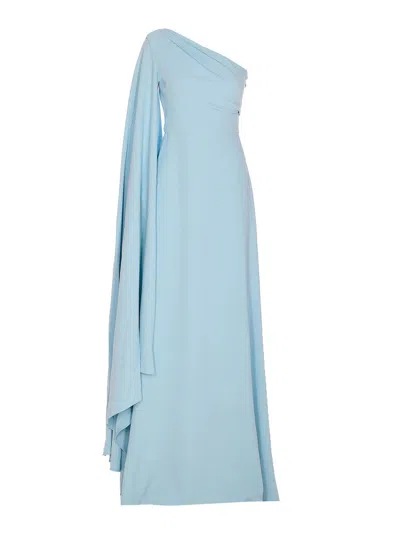 Solace London Yazmin Dress In Blue