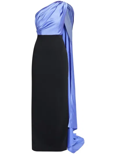 Solace London Yeva Maxi Dress In Purple