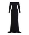 Solace London Lyla Maxi Dress In Black
