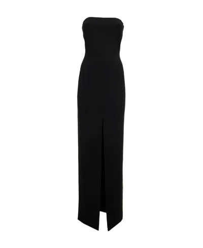 Solace London Bysha Maxi Dress In Black