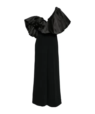 Solace London Perla Jumpsuit In Black