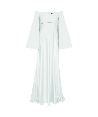 Solace Rina Maxi Dress In White