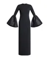 Solace London Suri Maxi Dress In Black