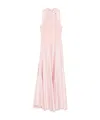 Solace London The Cece Maxi Dress In Pink