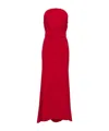 Solace London Ember Belted Crepe Maxi Dress
