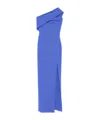 Solace London The Lois Maxi Dress In Blue