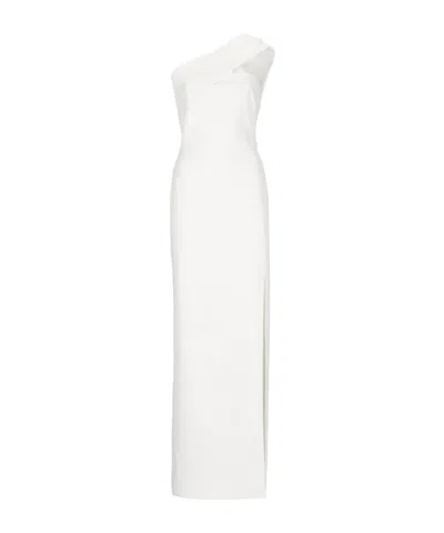 Solace London The Lois Maxi Dress In Cream