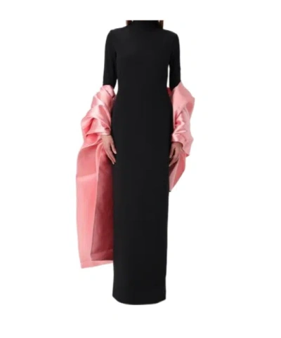 Solace London The Lyana Maxi Dress In Pink