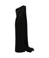 Solace London Yeva Gown In Black