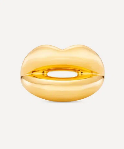 Solange Azagury-partridge 18ct Gold Plated Vermeil Silver Hotlips Ring