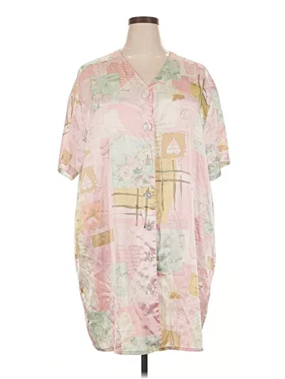 Pre-owned Solange Short Sleeve Blouse In Pink
