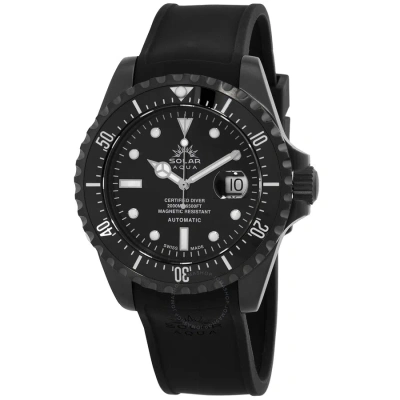 Solar Aqua Deep Bay Automatic Black Dial Men's Watch Sa0020.0011