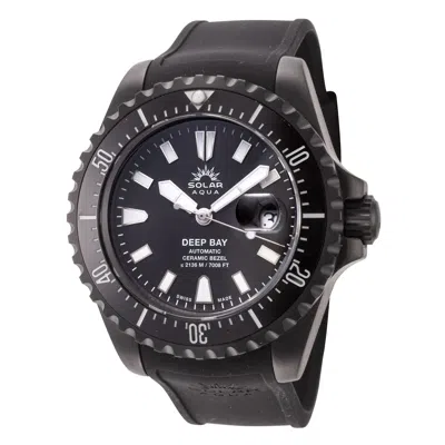 Solar Aqua Men's Deep Bay 45mm Watch