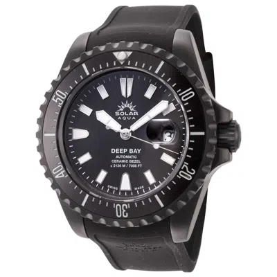 Solar Aqua Men's Watch In Black