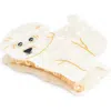 Solar Eclipse Bichon Frise Hair Clip In White