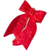 Solar Eclipse Bow Hair Claw Clip In Red