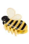 Solar Eclipse Bumblebee Jaw Hair Clip In Yellow