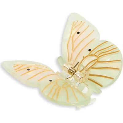 Solar Eclipse Cabbage Butterfly Claw Clip