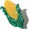 Solar Eclipse Corn Claw Clip In Silver