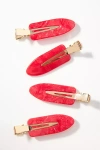 Solar Eclipse Creaseless Setting Clips In Red