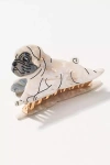Solar Eclipse Dog Hair Claw In Animal Print