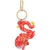 Solar Eclipse Dragon Key Chain In Red