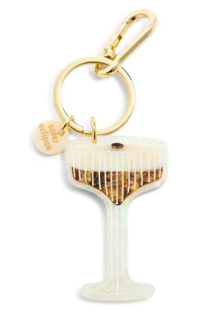 Solar Eclipse Espresso Martini Ornament In Brown