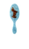 Solar Eclipse Hand-painted Dachshund Dog Acetate 2-1 Daily Hair Brush