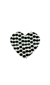 Solar Eclipse Polka Dot Heart Claw Hair Clip 클로 클립 In Multi
