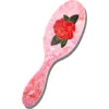 Solar Eclipse Hand Painted Vintage Rose Pink Amazing Hair Day Brush In Pink