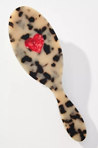 Solar Eclipse Handpainted Acetate Hair Brush