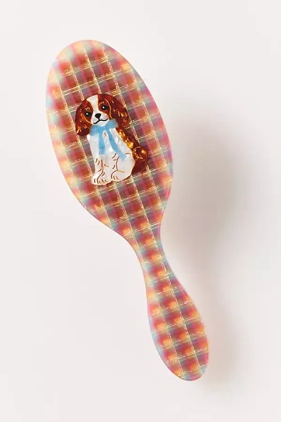 Solar Eclipse Handpainted Acetate Hair Brush