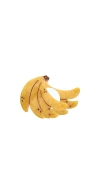Solar Eclipse Hand-painted Banana Compact Mirror In N,a