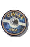 Solar Eclipse Hand-painted Caviar Trinket Box In Blue