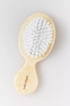 Solar Eclipse Handpainted Compact 2-1 Perfect Daily Brush In White