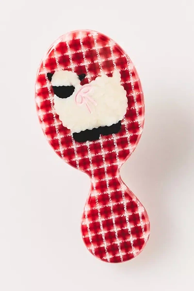 Solar Eclipse Handpainted Compact 2-1 Perfect Daily Brush In Multi