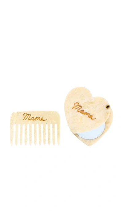 Solar Eclipse Hand-painted Mama Essentials Handbag Hero Brush In N,a