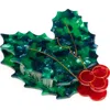 Solar Eclipse Holly Claw Clip In Dark Green