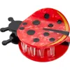 Solar Eclipse Ladybug Claw Clip In Red