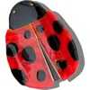 Solar Eclipse Mini Ladybug Hair Claw Clip In Red