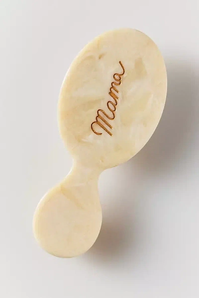 Solar Eclipse Mother's Day Collection Mama Mini Brush In Yellow