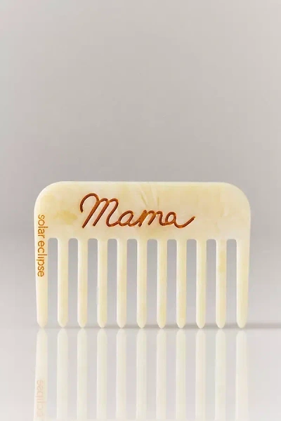 Solar Eclipse Mother's Day Collection Mama Mini Comb In Blue