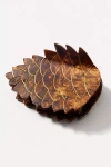 Solar Eclipse Pinecone Hair Claw In Brown