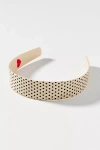 Solar Eclipse Polka Dot Headband In Neutral