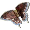 Solar Eclipse Swallowtail Butterfly Claw Clip In Brown