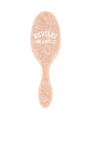 Solar Eclipse X Revolve Hand-painted Los Angeles Collegiate Amazing Hair Day Brush In Orange