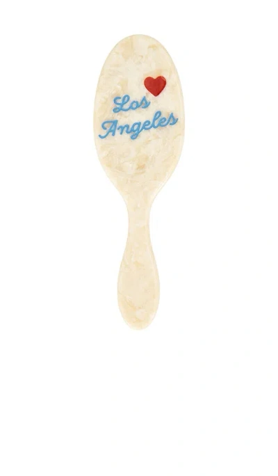 Solar Eclipse X Revolve Hand-painted Los Angeles Amazing Hair Day Brush In N,a