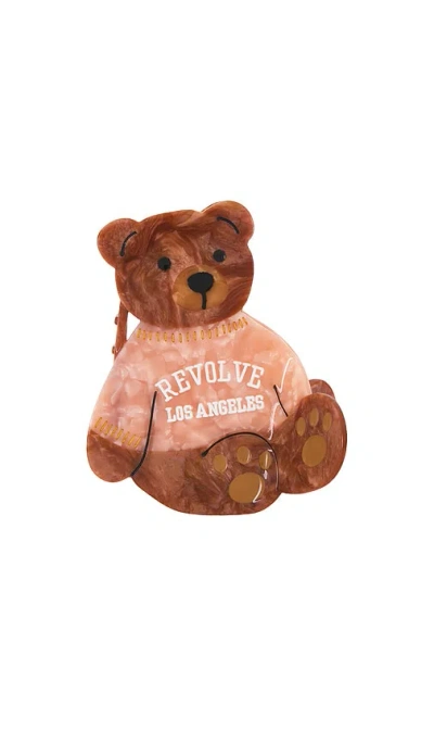 Solar Eclipse X Revolve Hand-painted Los Angeles Collegiate Teddy Claw Clip In N,a